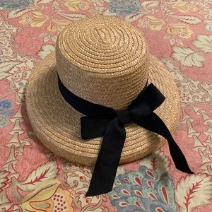 April Cornell Straw Sun Hat